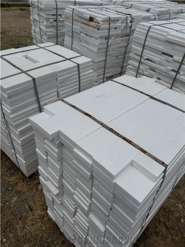 Thassos White Marble Offcut Restover For Mosaics Broken 3Cm