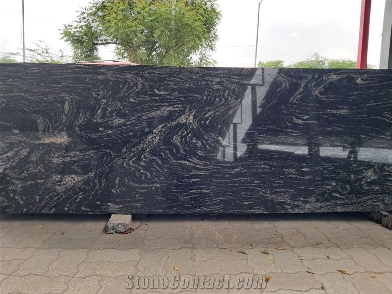 Titanium Black Granite Slabs