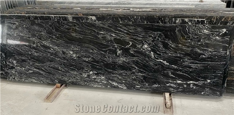 Titanium Black Granite Slabs