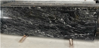 Titanium Black Granite Slabs