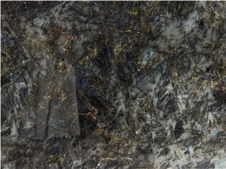 Lemurian Blue Labradorite Granite Big Crystal Polished Slabs