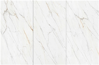 Calacatta Carrara White Natural Sintered Stone Floor