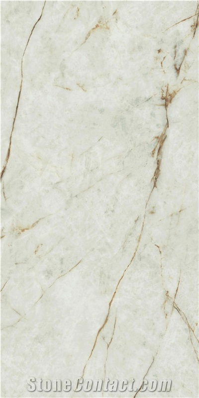 Chinese LINGLONG JADE Beige Honed 1.2Cm Sintered Stone Wall