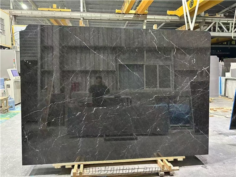 Cambodia Wyndham Grey Marble Slab Customized Size Tiles