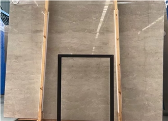 China Caesar Grey Marble Slab For Cutting Floor Tiles