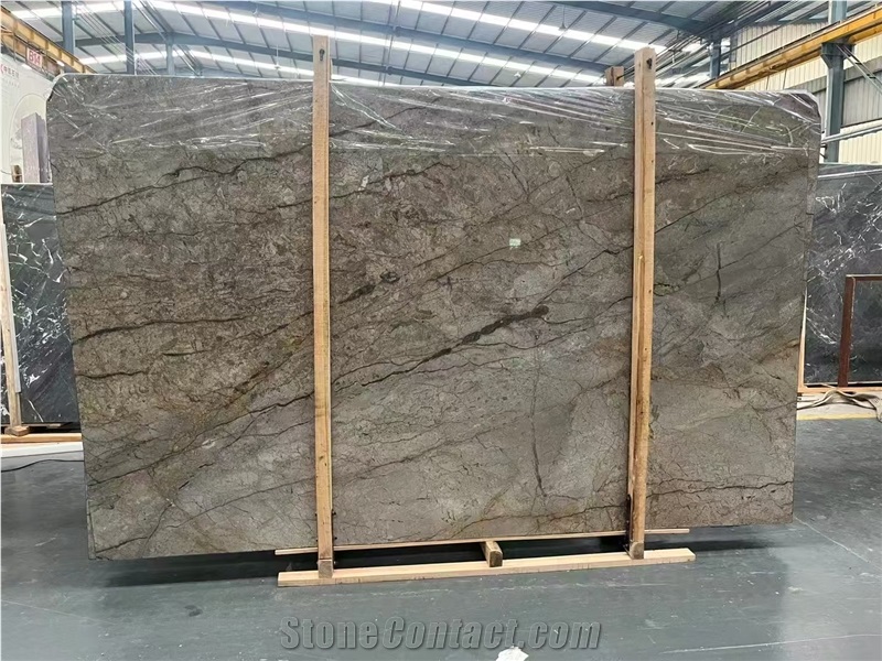 Italy Florence Grey Marble Slab For Cutting Wall Tiles