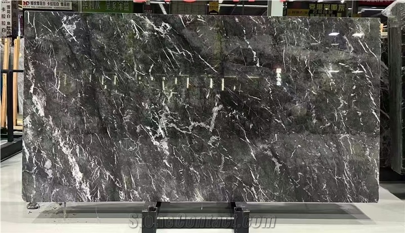Italy Grigio Carnico Marble Slab For Wall Decoration Tiles