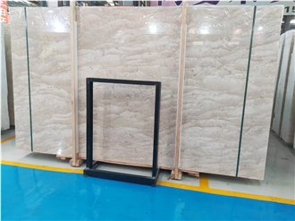 Turkey Amasya Beige Marble Slab Customized Size Floor Tiles