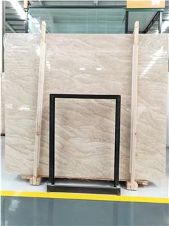 Turkey Amasya Beige Marble Slab Customized Size Floor Tiles