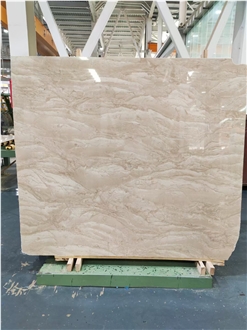 Turkey Amasya Beige Marble Slab Customized Size Floor Tiles