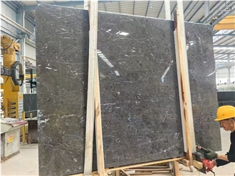 Turkey Prestige Grey Marble Slab For Cutting Wall Tiles