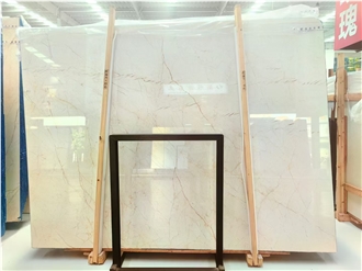 Turkey Sofita Beige Marble Slab Customized Size Floor Tiles