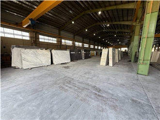White Bianco Marble Slabs