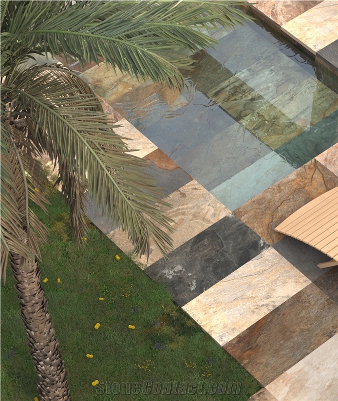 Bali Stone Glazed Porcelain