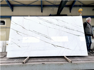 Bianco Emerald 330 Marble Slabs