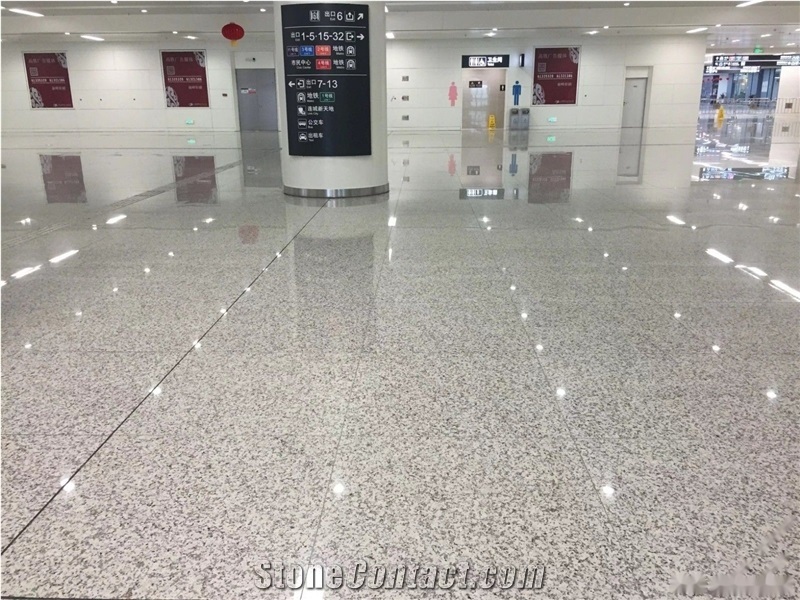 White Flower Granite Finished Product