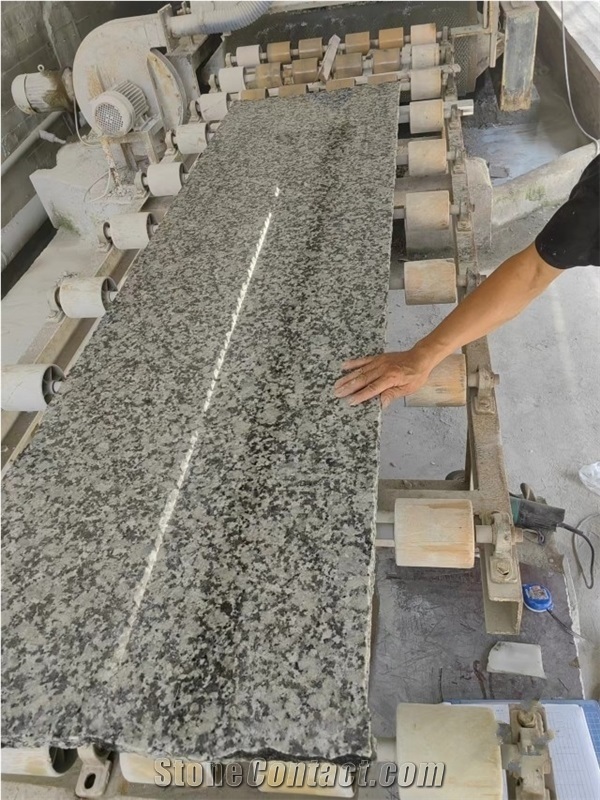 White Flower Granite Slab