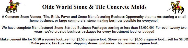 Olde World Stone and Tile Molds Olde World Stone and Tile Molds