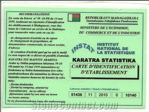 MADAGASCAR REGISTER COMPANY