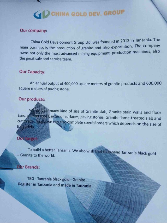 China Gold Development Group Ltd