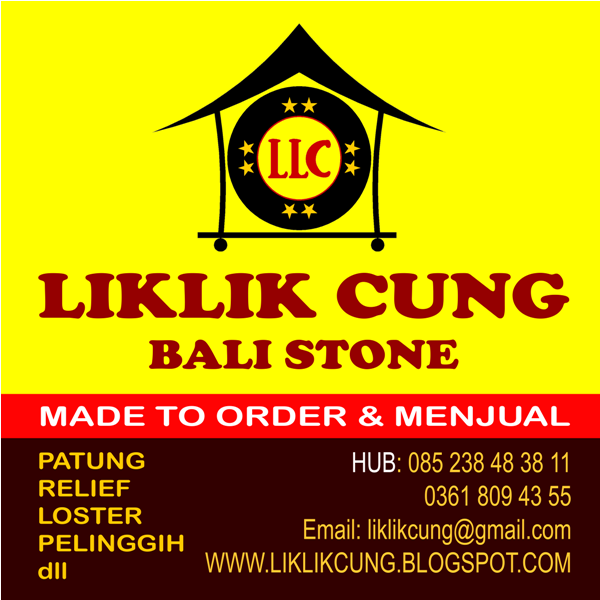 Liklik Cung Bali Stone
