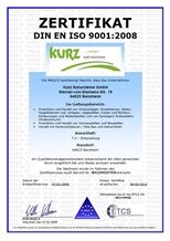 DIN EN ISO 9001:2008