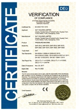 VERIFICATION OF COMPLIANCE