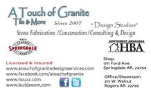 A Touch of Granite, Tile & More