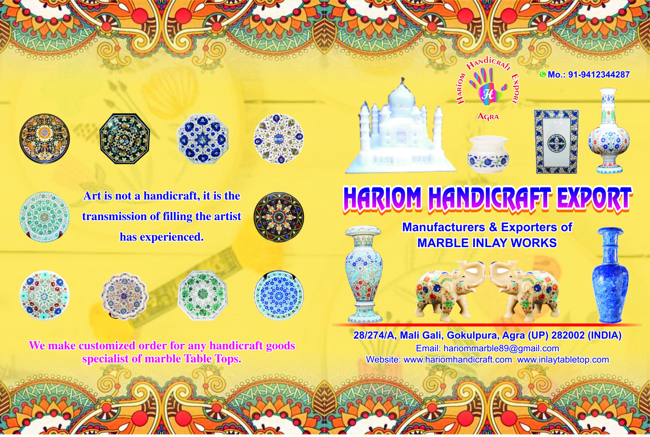 Hariom Handicraft Export Hariom Handicraft Export