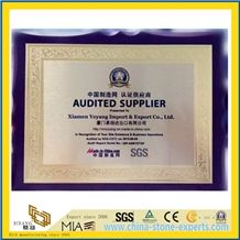 2015 xiamen yeyang stone sgs CERTIFICATE