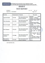 Granite Test Report