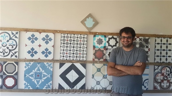karoantoloji cement tiles