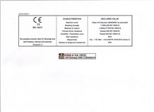 Porcelain Mosaic C.E Certificate