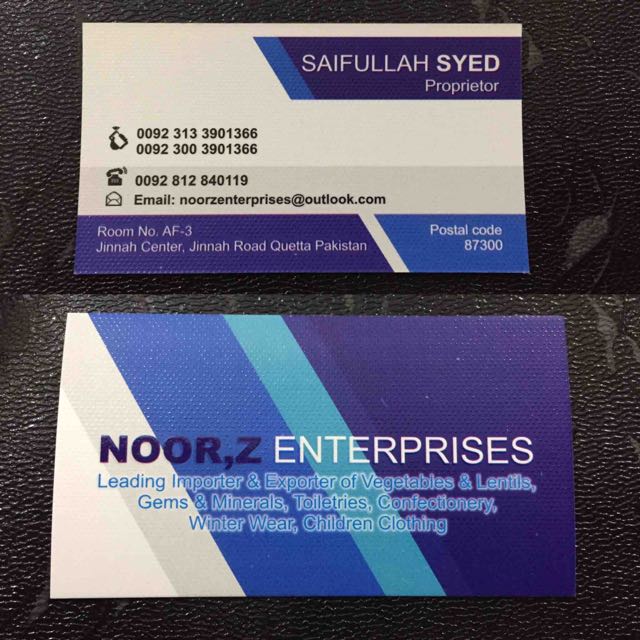 NOORZ ENTERPRISES