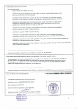 REX CERTIFICATE