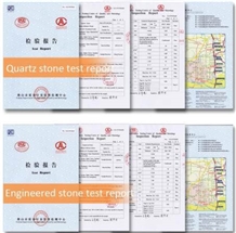 quartz stone test report