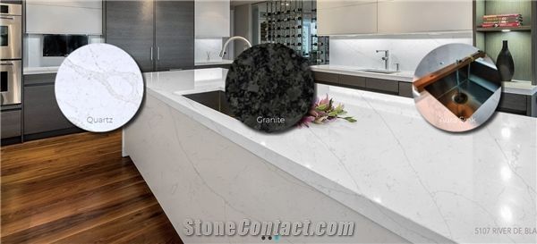 Aurastone Quality Quartz Kitchen Countertop