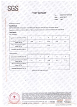Testing Report Pearl White Granite