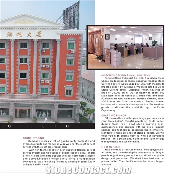 FUJIAN TENGHUI STONE CO.，LTD.