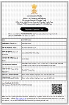 Certificate of Import Export