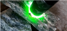 green nephrite stone