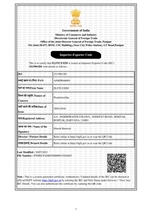Certificate Of IEC