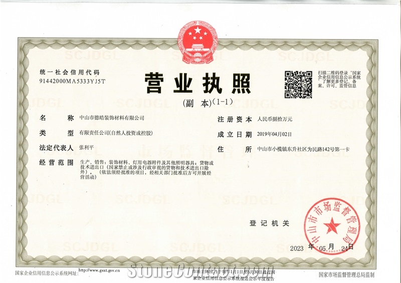 Zhongshan Decor Decoration Materials Co., Ltd.