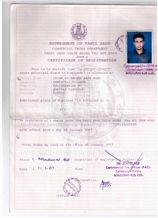 Registration Certificate