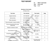 test report 1