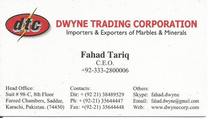 Dwyne Trading Corporation Dwyne Trading Corporation