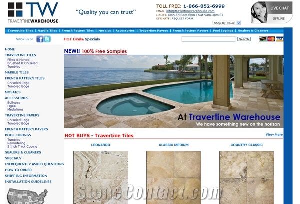 Travertine Warehouse 