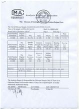 Padang Dark Granite G654 Analysis Report 