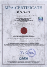 MPA-CERTIFICATE