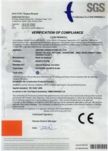CE certificates